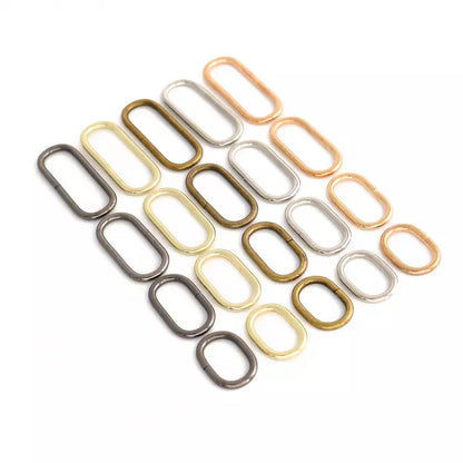 Welded Metal Ring - Oval Ring