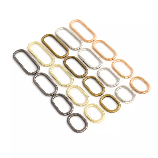 Welded Metal Ring - Oval Ring
