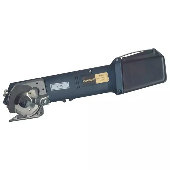 Consew 501P Heavy Duty Portable Battery Operated Rotary Cutter With Table and Servo Motor