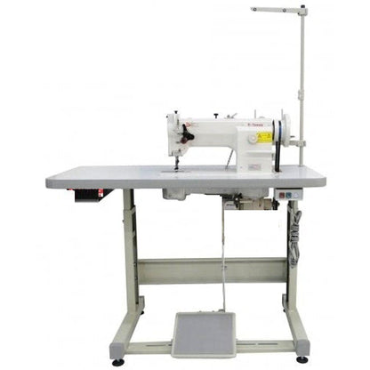 Yamata 5318 walking foot lockstitch sewing machine with Servo Motor+Table.Assembly required.DIY