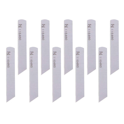 Baosity 10Pieces Lower Knife 118-46003 for Industrial Overlock Machines Spare Part