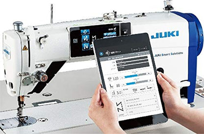 JukiIKonix DDL9000C-FMS Full Digital Tension, Pressure, Foot Lift, Trimmers, BackTack, Needle Pos, Stitch Length, Feed Height, Direct Drive,Control Box,Table