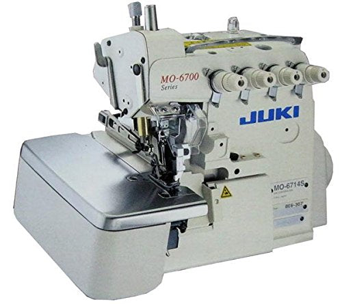 Juki MO-6714 Industrial Serger Machine and Power Stand