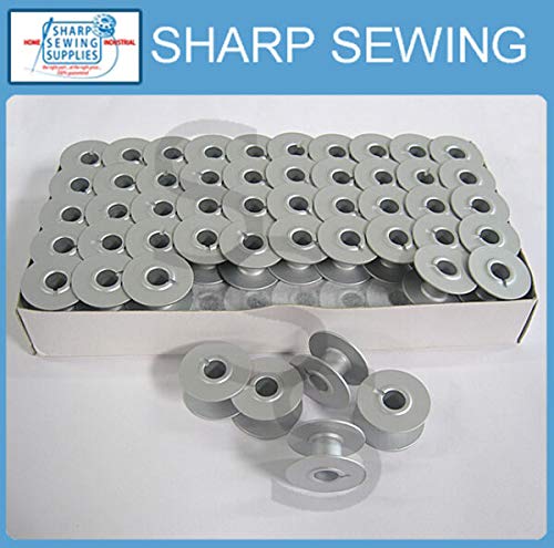MACOSKI Supplies for Singer 1530 Aluminum BOBBINS 100 Each PART2996A DIY for Sewing Machines Accessories