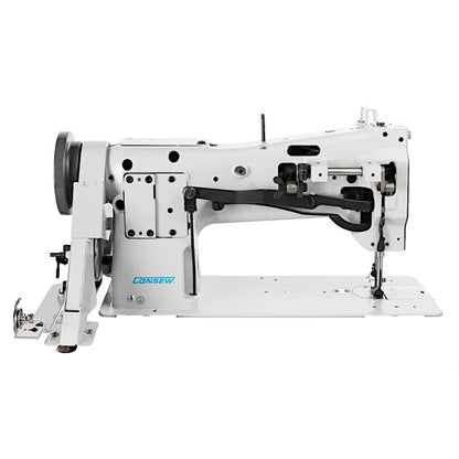 Consew 206RB-5 Single Needle Compound Feed Walking Foot Lockstitch Industrial Sewing Machine Head