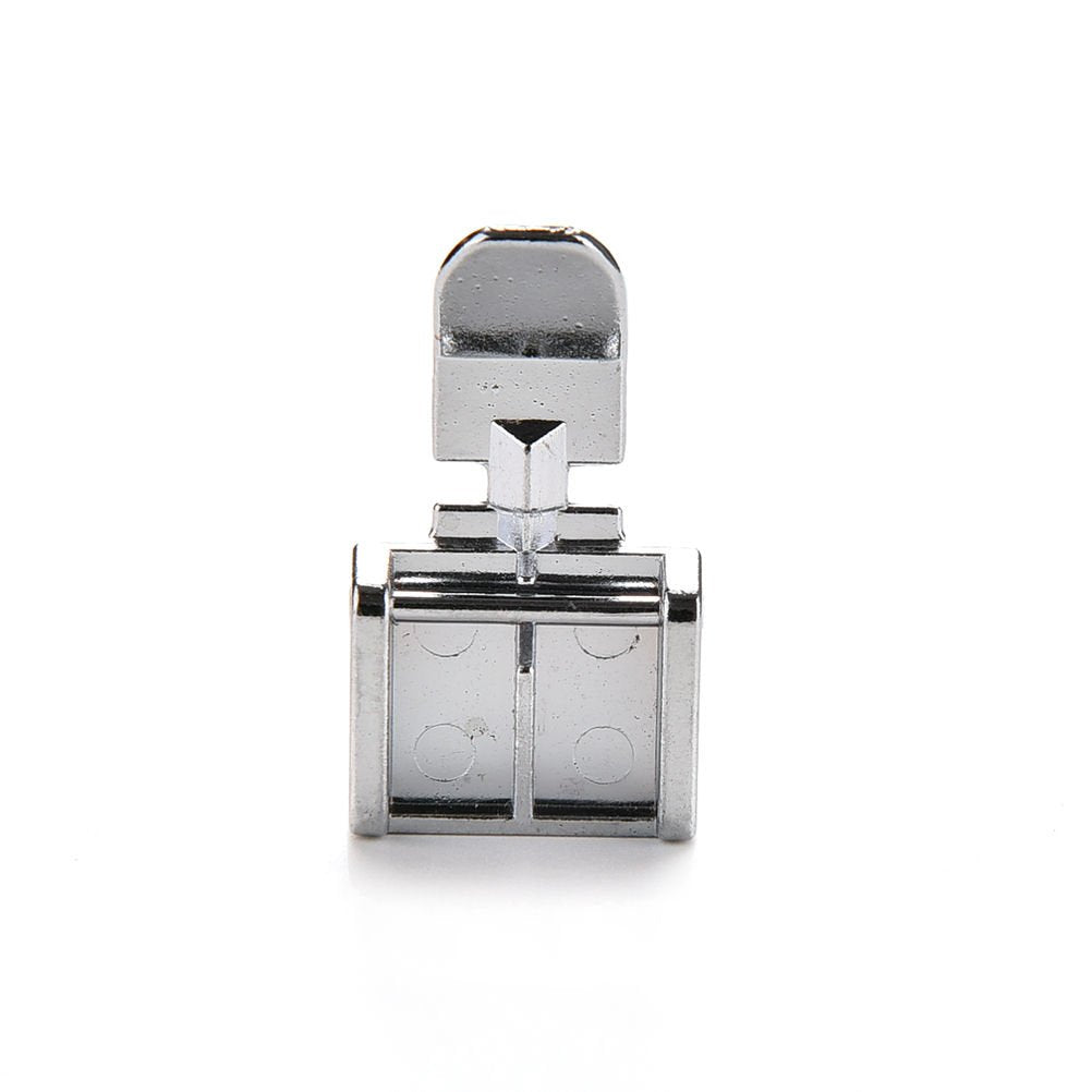 7thLake 1 Piece Two Sides Zipper Foot Fits Sewing Machine for Brother Janome Singer Snap-on