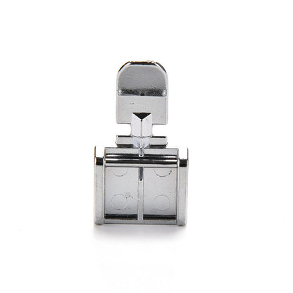 7thLake 1 Piece Two Sides Zipper Foot Fits Sewing Machine for Brother Janome Singer Snap-on