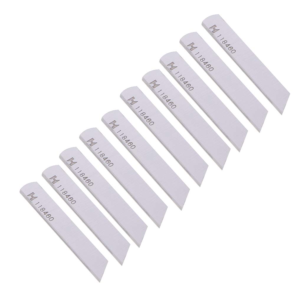 Baosity 10Pieces Lower Knife 118-46003 for Industrial Overlock Machines Spare Part