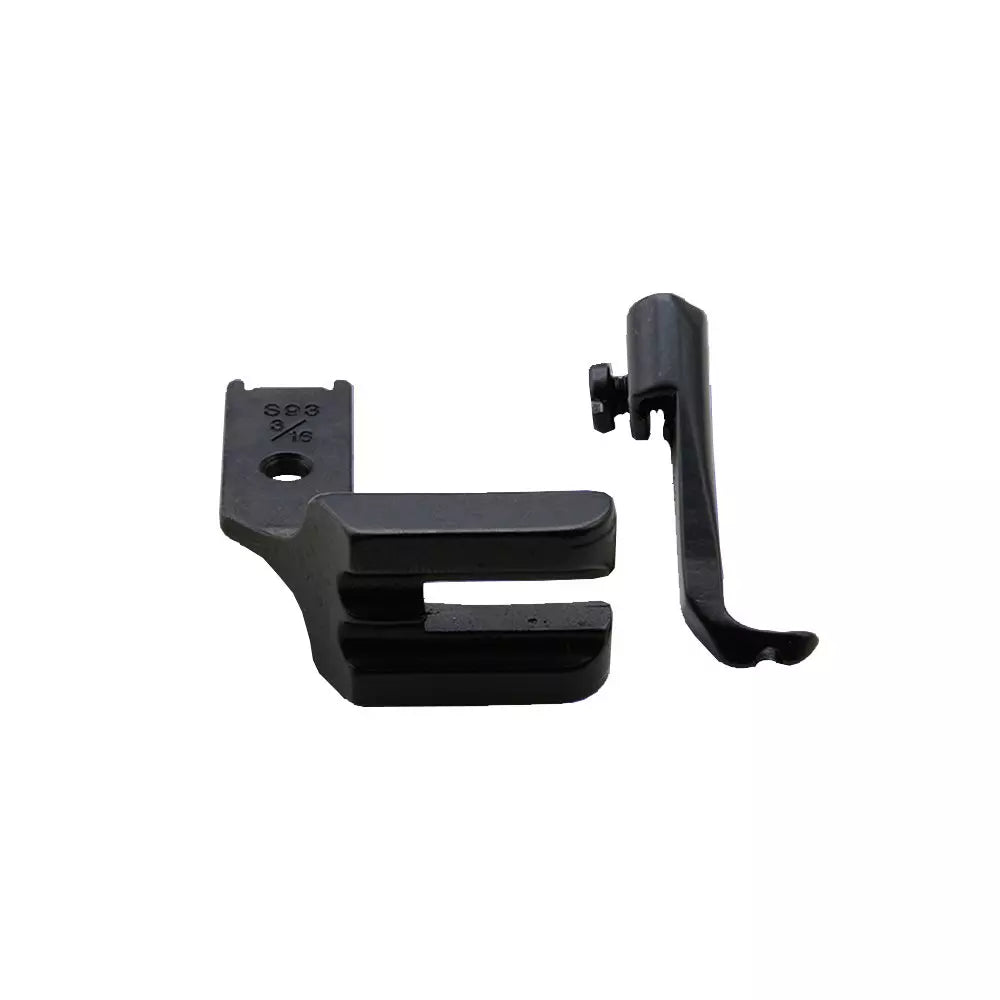 Zipper / Cording / Welting / Piping Industrial Walking Presser Foot Set #S94, S93