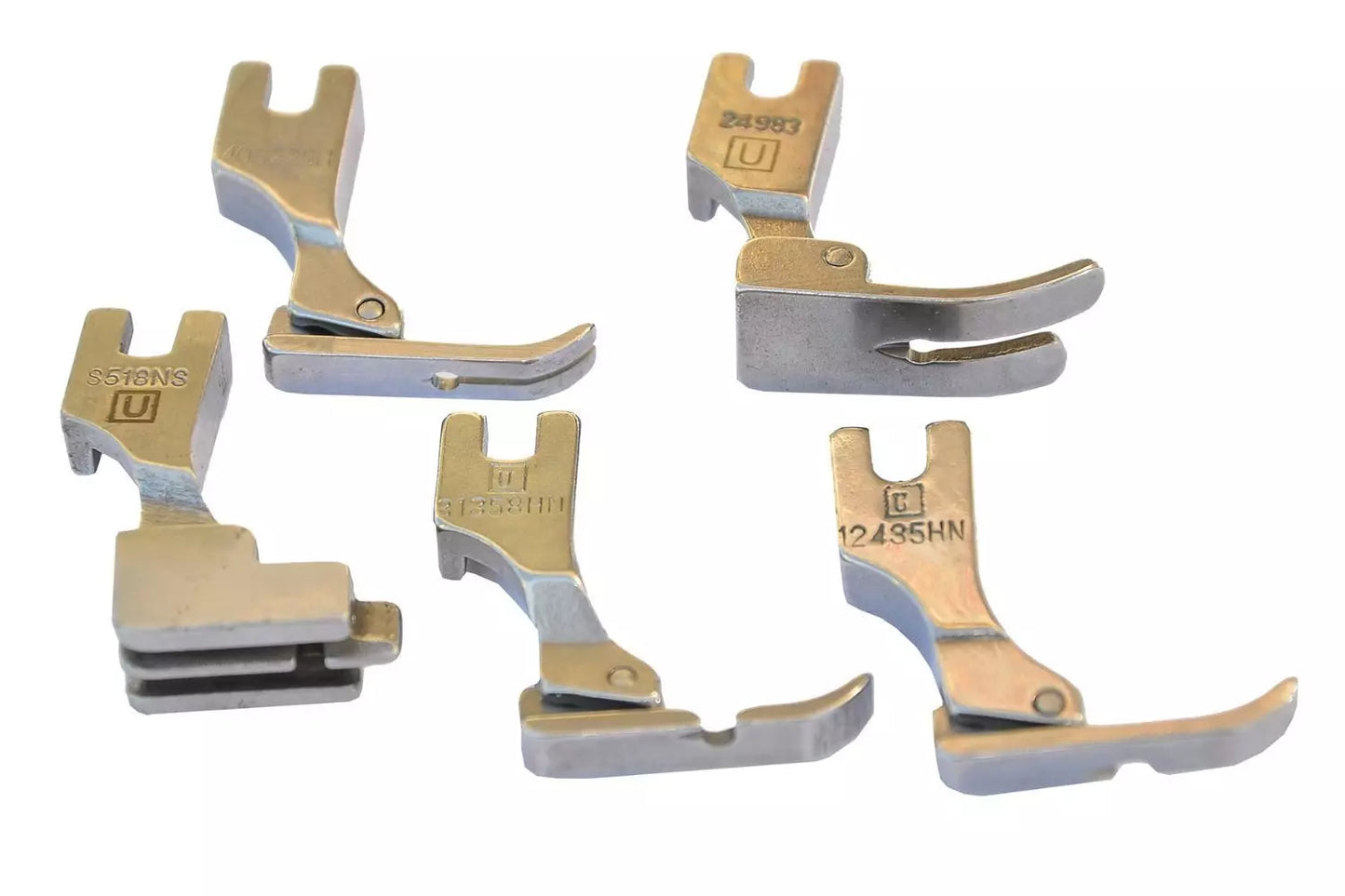 5 Pack Industrial High Shank Presser Feet