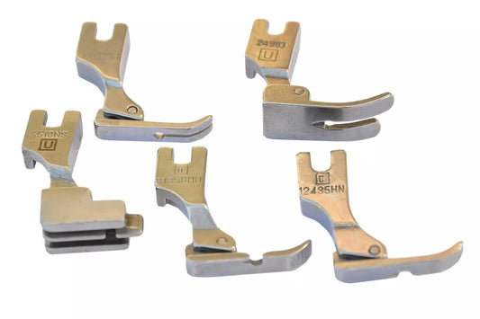 5 Pack Industrial High Shank Presser Feet
