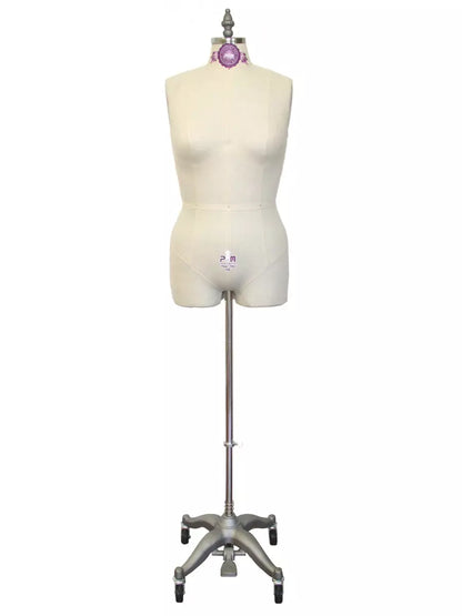 Industry Grade Women Plus Size Half Body Dress Form with Legs and Collapsible Shoulder #PGM-601LA