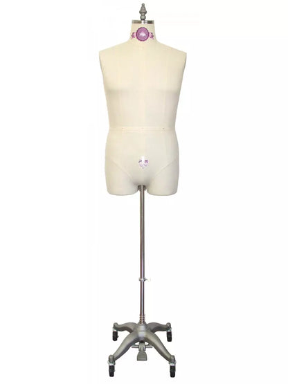 Industry Grade Mature Men Half Body Dress Form with Legs #PGM-607A