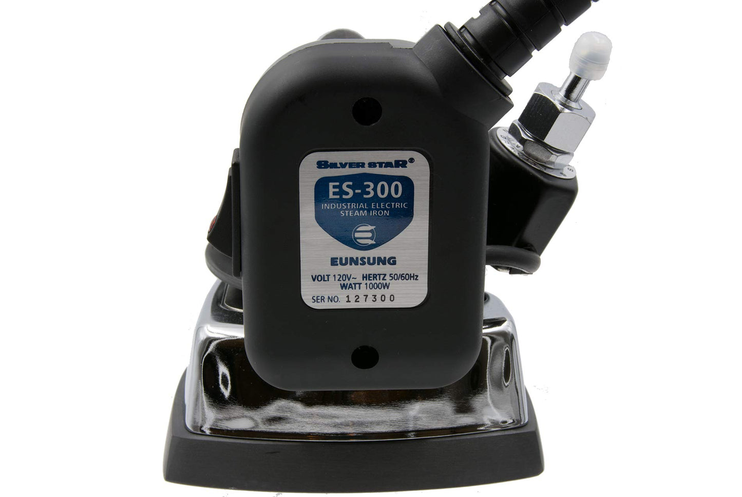 Gravity- Feed Steam Iron ~ Silver star ES-300