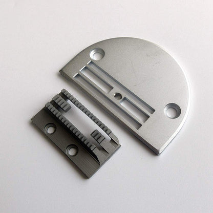 EverNice Heavy Sewing Feed Dog + Throat Plate for Juki DDL-555 Single Needle Sewing Machine #114-03003 #114-00801