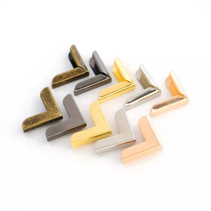 Metal Corners For Purses 3/4" x 3/4"