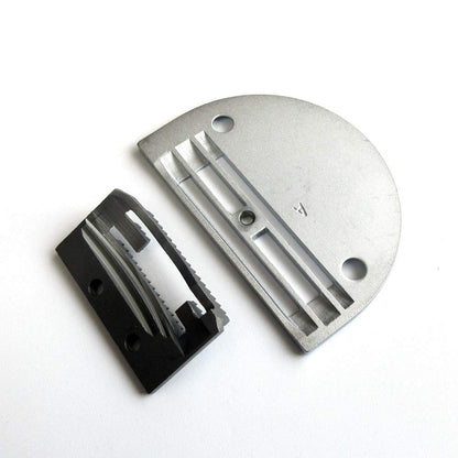 EverNice Heavy Sewing Feed Dog + Throat Plate for Juki DDL-555 Single Needle Sewing Machine #114-03003 #114-00801
