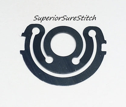 SuperiorSureStitch Industrial Single Needle Sewing Machine Bobbin Case No Back-Lash #52237NBL & 6 Bobbins #270010 Set for Juki, Consew, Singer, Brother