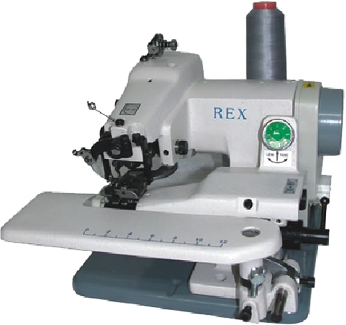 Rex RX-518 Portable Industrial Blindstitch Industrial Sewing Machine