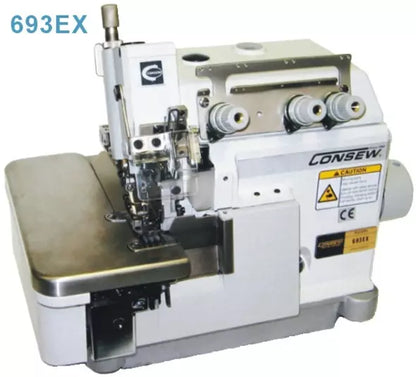 Consew 693EX High-Speed 3-Thread Industrial Overlock Serger Sewing Machine