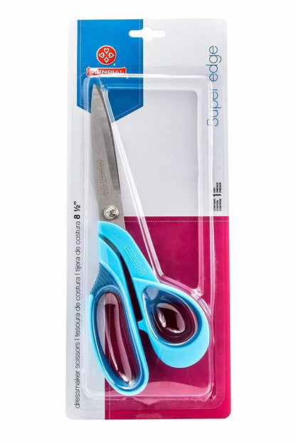 8 1/2" Blue Super Edge Dressmaker Shears - Mundial