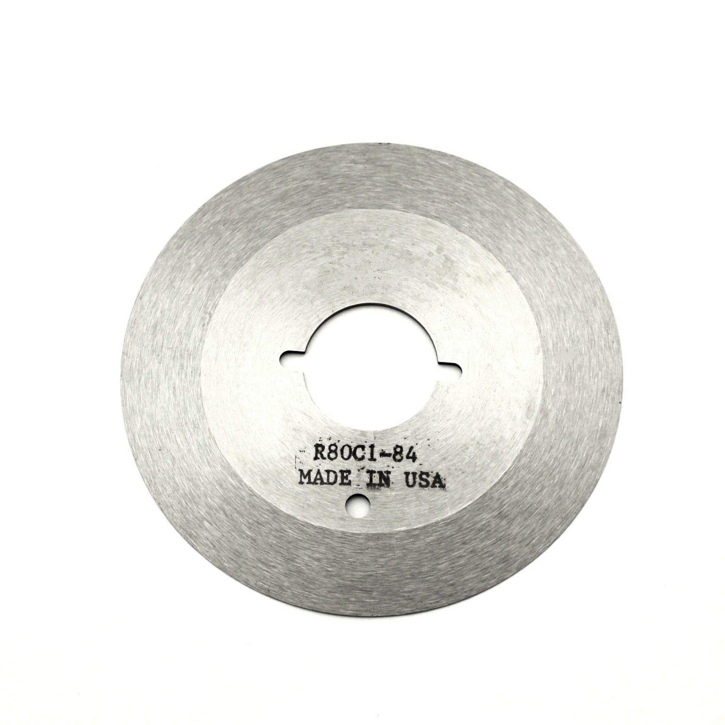 3-1/4" Round Knife #R80C1-84 for Eastman BBB32 Cutting Machine, USA Made Blade