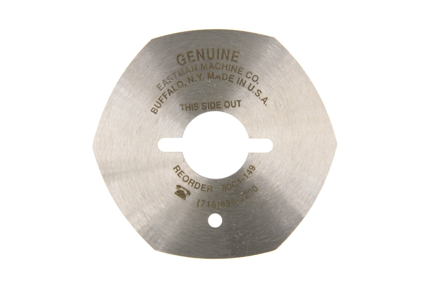 Eastman Chickadee Model D2 Rotary Shear and Eastman Replacement Parts (2.25" Hexagonal Blade)