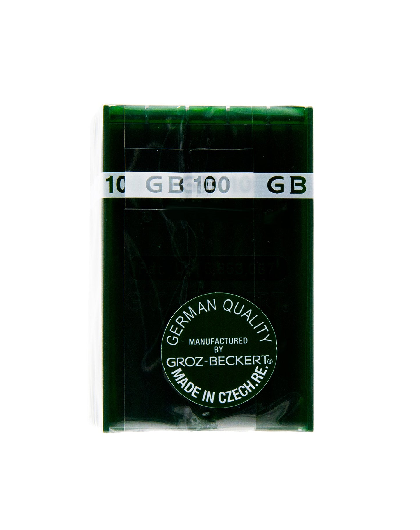 100 GROZ-BECKERT GEBEDUR 134 MR Titanium Quilting Machine Needles (135x5 MR, 3.5mm)