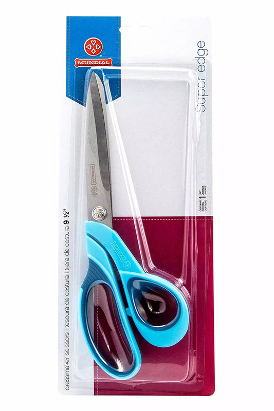 9" Blue Super Edge Dressmaker Shears - Mundial