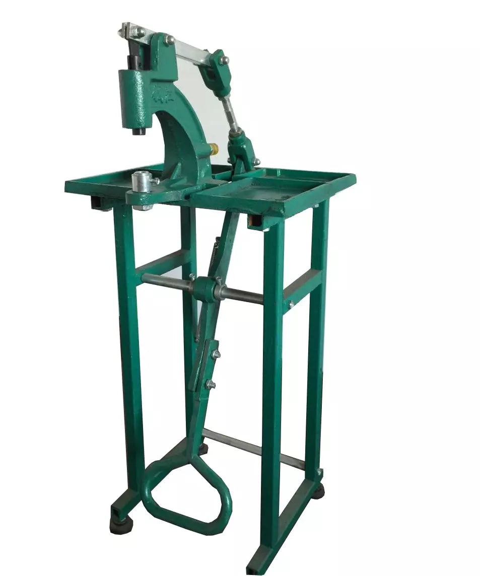 Foot Press for Grommets, Snaps, Buttons, and Rivets w/Stand