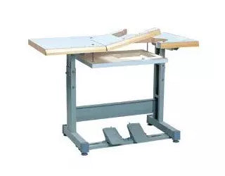 Industrial Overlock Machine Table With T-Leg Table Frame Assembly