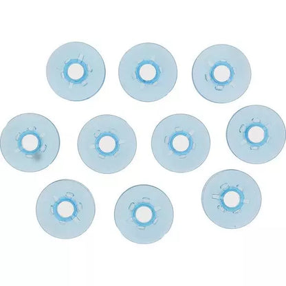10 Pack Clear Plastic Bobbins - PFAFF #9033P