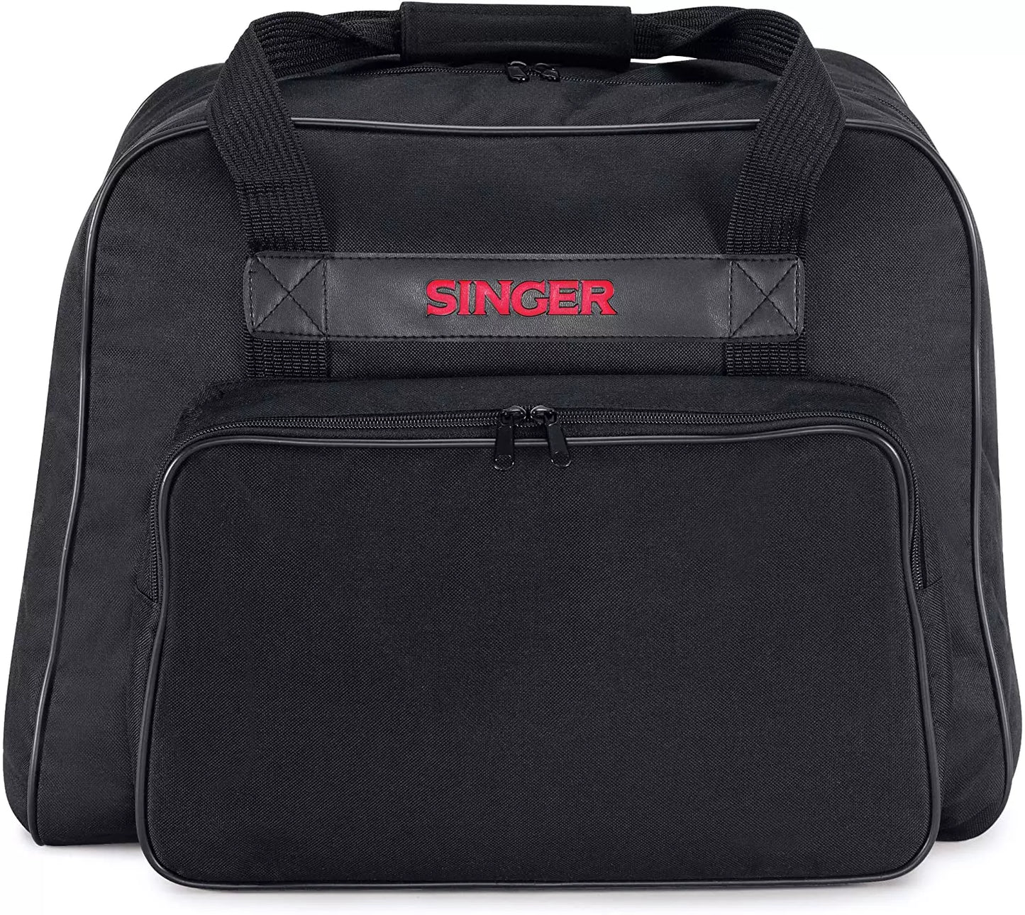 Universal Black Canvas Machine Tote - Singer