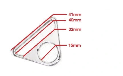 Metal Buckles - Triangle