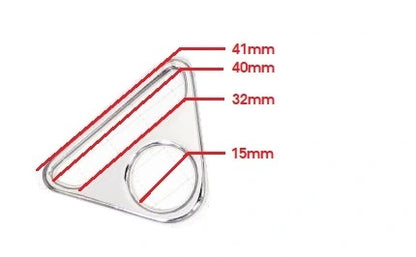 Metal Buckles - Triangle