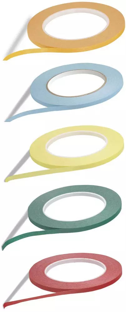 Colored Masking Tape 1/4" x 60 Yards