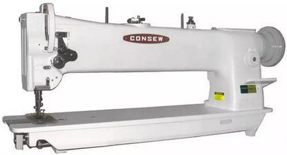 Consew 206RBL-18 | 18" Long Arm Triple Feed Walking Foot Industrial Sewing Machine