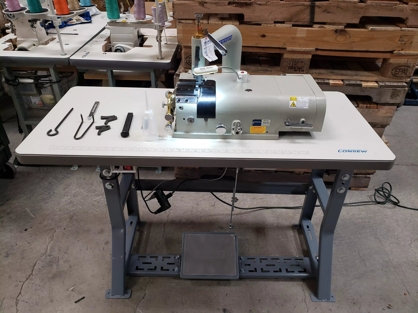 Consew DCS-S4 Industrial Leather Skiving Industrial Sewing Machine