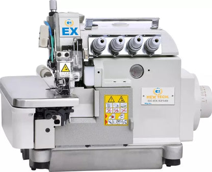 New-Tech GC-EX-5214-AT High-Speed 4-Thread Direct Drive Overlock Industrial Sewing Machine