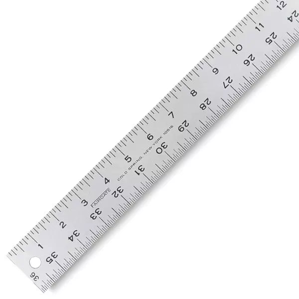 Fairgate Heavy Duty Aluminum Straight Rules