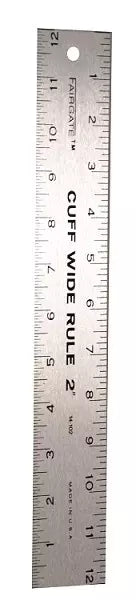 Fairgate Cuff Width Ruler