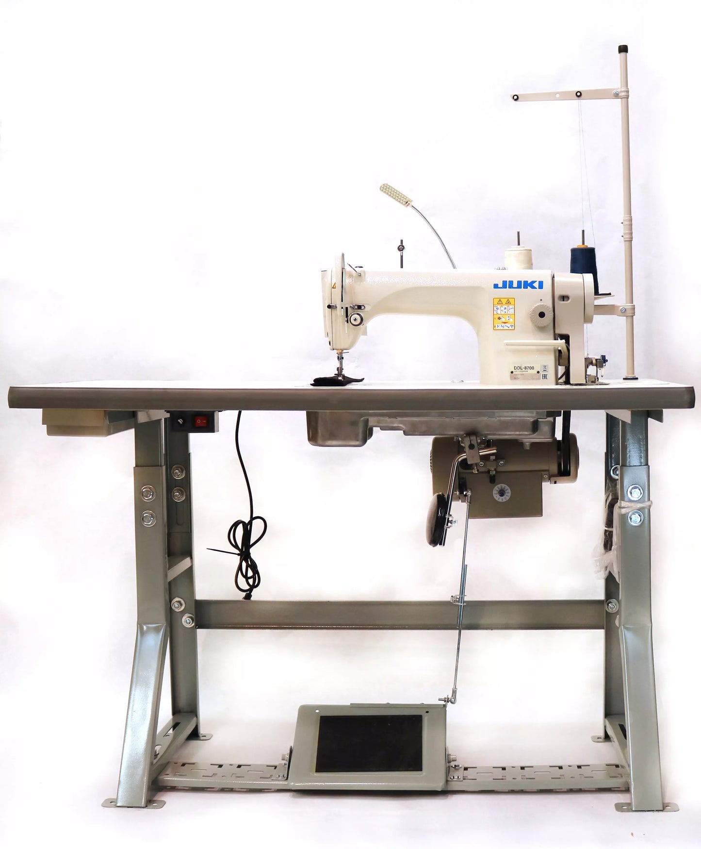 JUKI NA-11 Series 1-needle Top and Bottom-feed Lockstitch Machine with Double-capacity Hook With Table and Direct-drive Motor