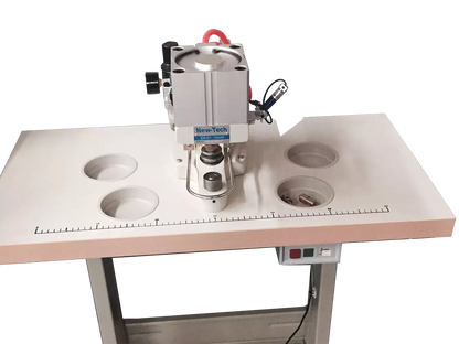 New Tech Pneumatic Press for Grommets, Snaps, Buttons & Rivets w/Laser Pointer (1 die set)