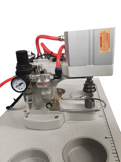 New Tech Pneumatic Press for Grommets, Snaps, Buttons & Rivets w/Laser Pointer (1 die set)