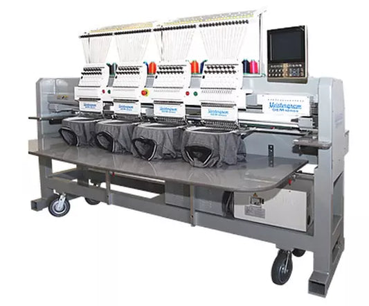Meistergram GEM 1504 | 4-Head Professional Multi-Head Embroidery Machine