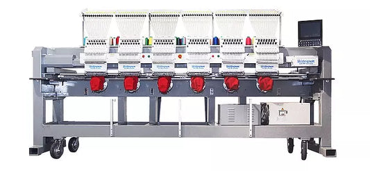 Meistergram GEM 1506 | 6-Head Professional Multi-Head Embroidery Machine