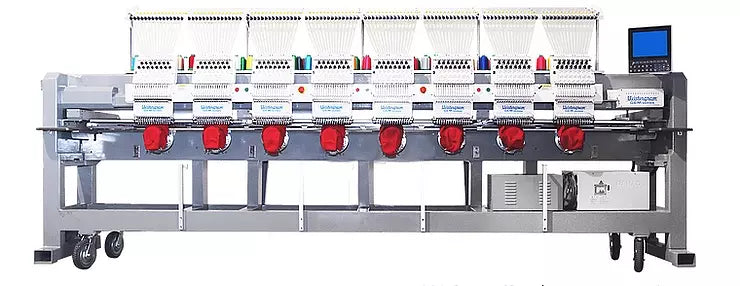Meistergram GEM 1508 | 8-Head Professional Multi-Head Embroidery Machine