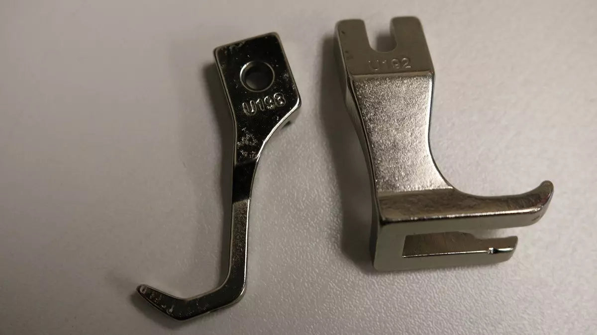 Standard With No Teeth Walking Presser Foot Set #U192, U193