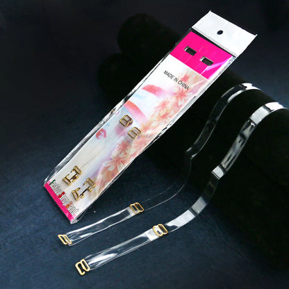 Bra Straps Invisible Soft Clear Replacement Shoulder Straps Transparent And Removable