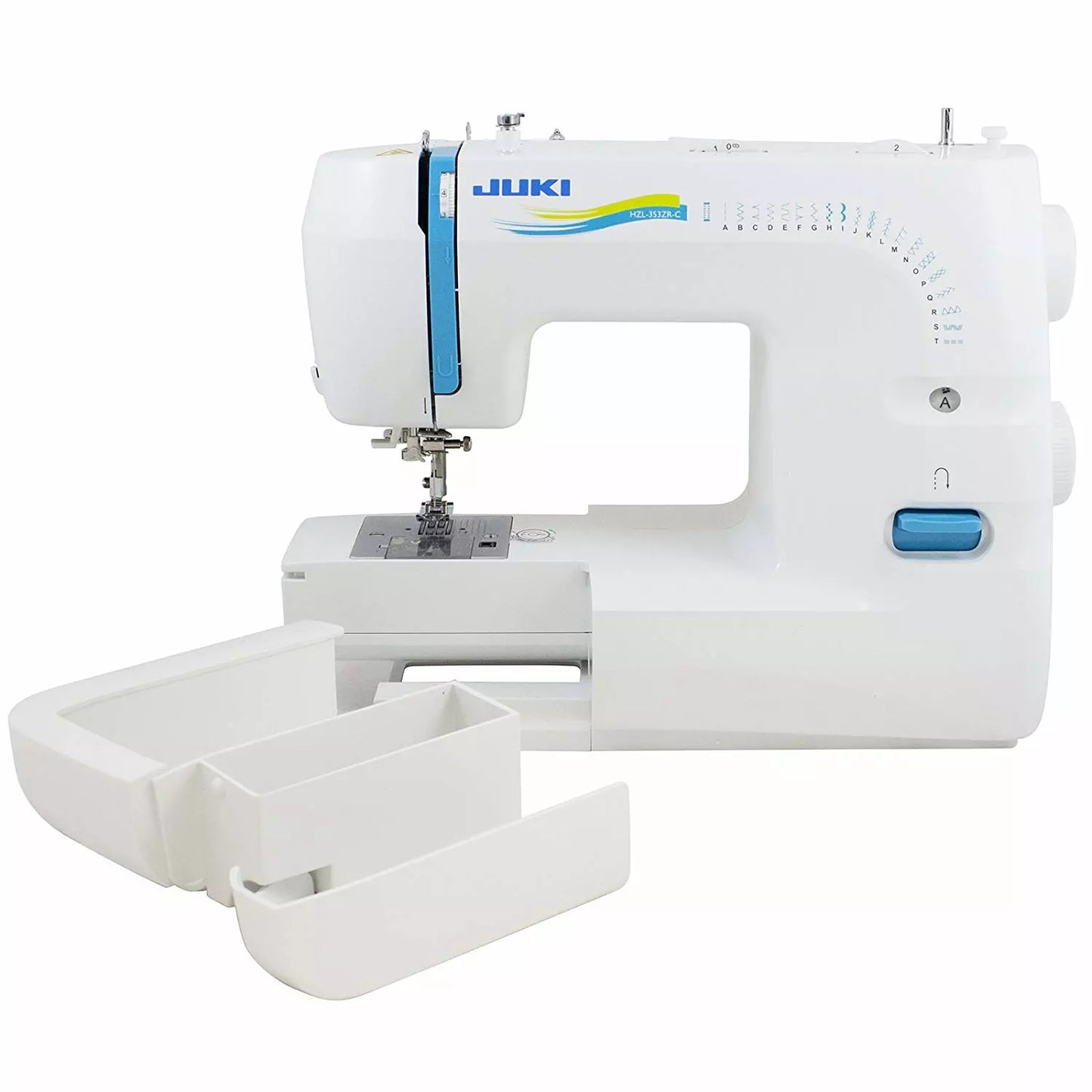 JUKI HZL-353ZR-C Compact Size Sewing Machine with 21 Stitch Patterns